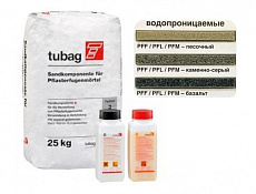 57792 PFL Трехкомпонентный раствор для заполнения швов брусчатки "L", базальт, вес 26,8 кг.