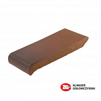 Плитка для подоконников ZG Klinker каштановый 180х110х25