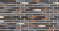 Плитка Randers Tegl RT 438 PRIMA DNF 228X35X54 мм, 63 шт./м2, 0,84 кг/шт