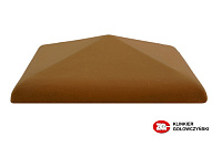 Керамическая крышка на столб, цвет дуб, размер 300*425, тм ZG-Clinker