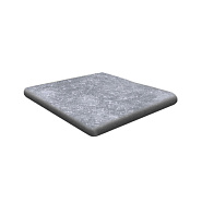 CARTABON STONE GRIS Ступень угловая 33х33х4