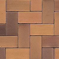 Клинкерная брусчатка Muhr PK 52, Nr 08 S, Lachsrot Spezial, 200/100/52 мм, 2,3 кг., 684 шт/под
