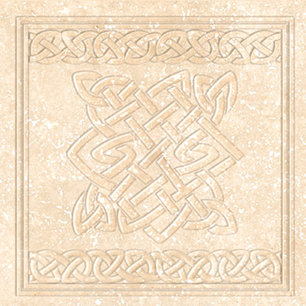 Декор STONE CREAM CUADRO 33X33