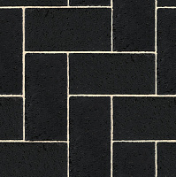 Тротуарный кирпич Classic Kerawil Schwarz - 11, 200*100*45 мм