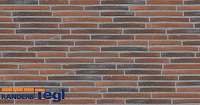 Кирпич облицовочный RT 158 Ultima Handstrichziegel Riegel 468X108X38 мм, VMz полнотелый, 3 стороны, 