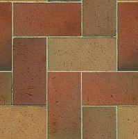 Тротуарный кирпич Classic Kerawil Flammenbunt - 6, 200*100*45 мм