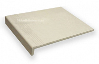 Ступень с углом 300x240x12/40, 4 шт/м.п, 4 шт/уп ABC Objekta Beige