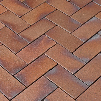 Брусчатка PENTER KLINKER Buchwäldchen (Calau) RIESA 200x100x52 мм, 2,30 кг/шт., 468шт./под.