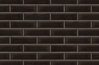 Глазурованная клинкерная плитка для фасада Onyx black (17) Ониксовый черный