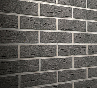 Клинкерная плитка Feldhaus Klinker R735NF9 anthracit mana, 240*9*71 мм, ок.48 шт./кв. м., 48 шт./уп.