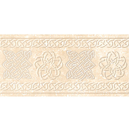 Декор подступенник STONE CREAM 15X33