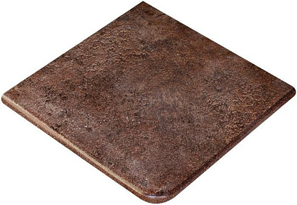 Угловая ступень 33х33х3 мм, EXAGRES Cart.METALICA CHERRY 