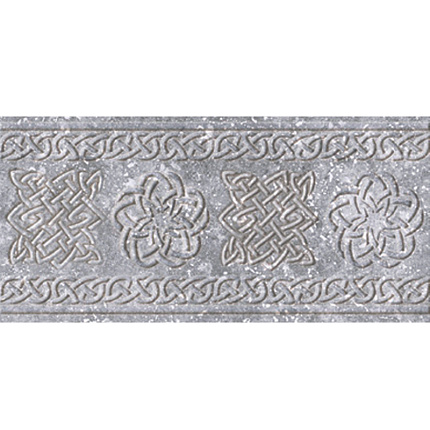 Декор подступенник STONE GRIS 15X33