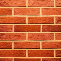 Кирпич Terca арт. 25102160 RED риф FAT, 250/85/65, 50 шт./м2