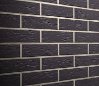 Клинкерная плитка Feldhaus Klinker R740NF9 anthracit senso, 240*9*71 мм, ок.48 шт./кв. м., 48 шт./уп