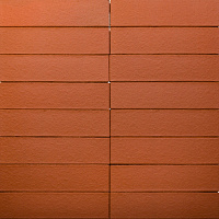 Кирпич Terca арт. 25102026 RED Klinker гладкий FAT, 250/85/65, 50 шт./м2