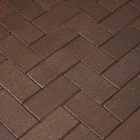 Брусчатка PENTER KLINKER Bramsche/Pente Schwarzbraun 200x100x52 мм, 2,30 кг/шт., 665шт./под.