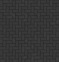Тротуарный кирпич Randers Tegl RT 64 Schwarz nuanciert 240X118X52 мм, 34 шт./м2, 3,3кг./шт, 384шт./п
